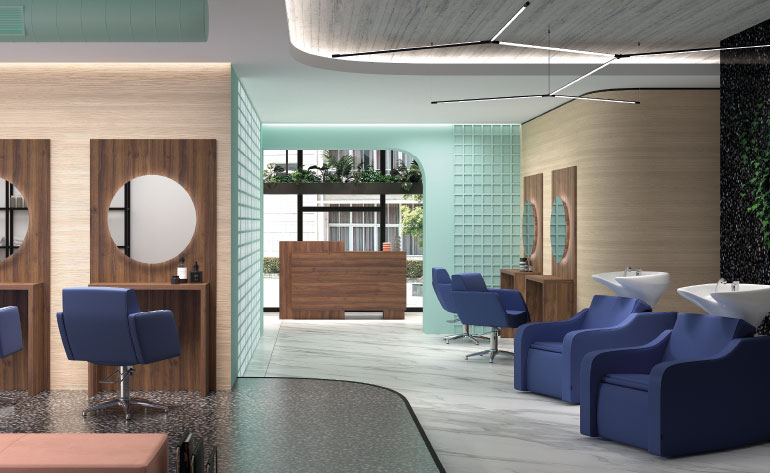 DECOVERA muebles peluqueria estetica
